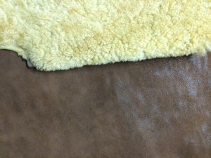 Дубленочный мех коричневый с покрытием "Лазер" в разделе Дубленочный мех интернет-каталога компании "МК Трейд-НН"
